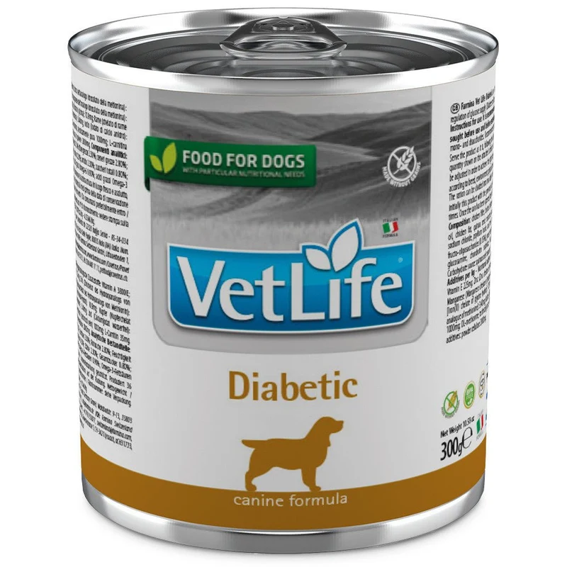 Farmina Vet Life Natural Diet Perro Diabético 300gr x 6 unidades