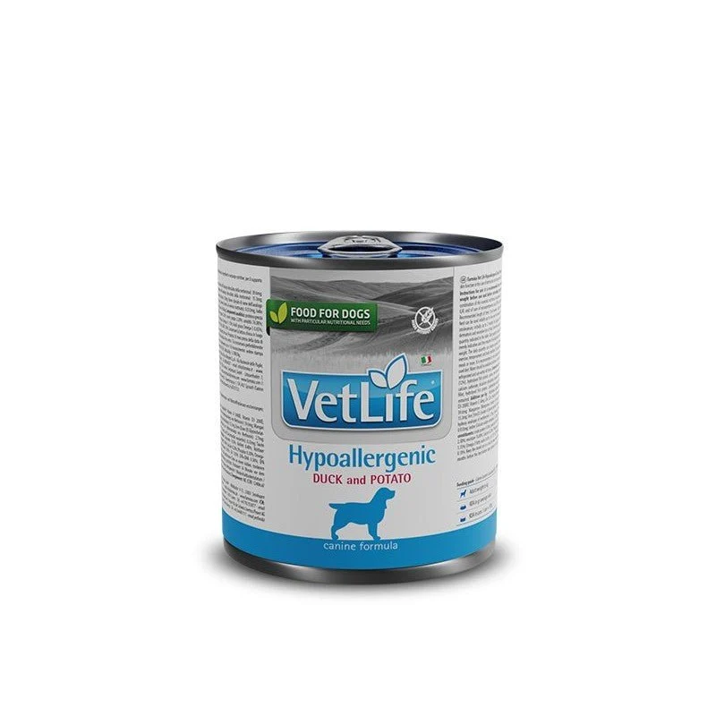 Farmina Vet Life Hipoalergénico Pato Lata 300g x 6 unidades