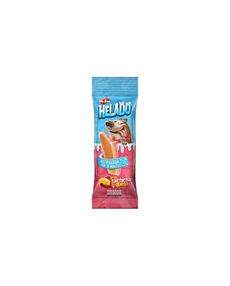 Drzoo Helado Perro Salchicha y Queso 50g