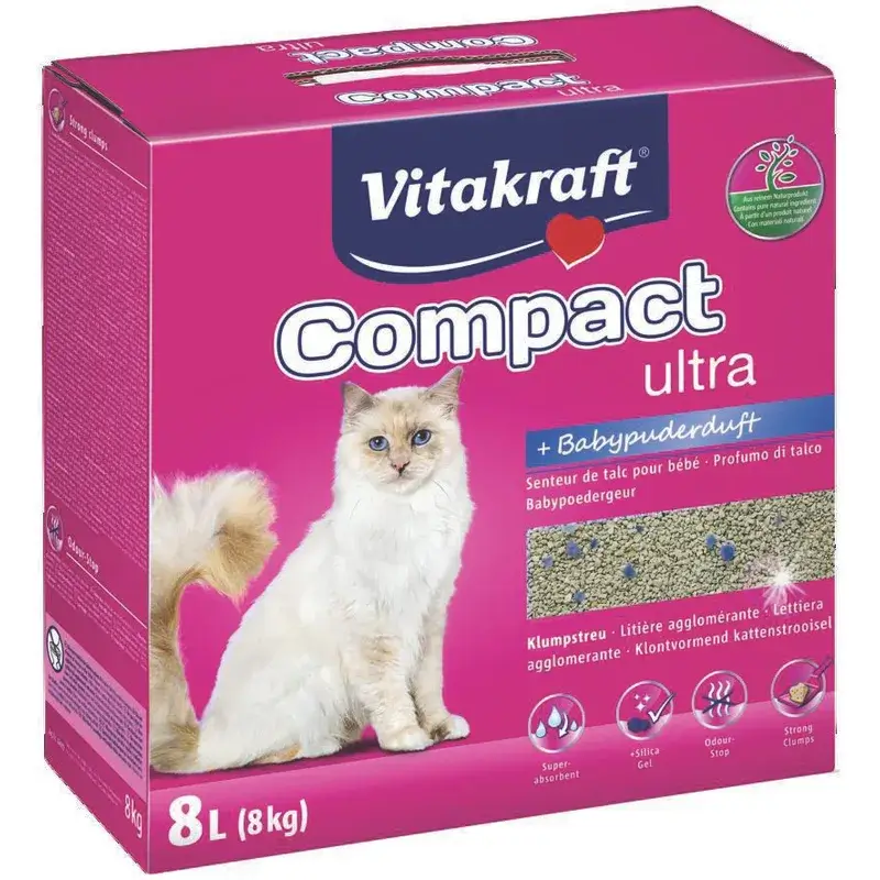 Vitakraft Arena Aglomerante Ultra- Silice 8Kg