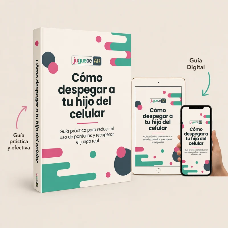 Guía práctica "Cómo despegar a tu hijo del celular"