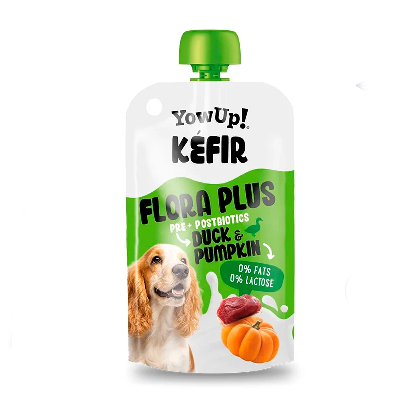 YowUp! Kéfir Flora Plus de Pato y Calabaza para Perros 115g