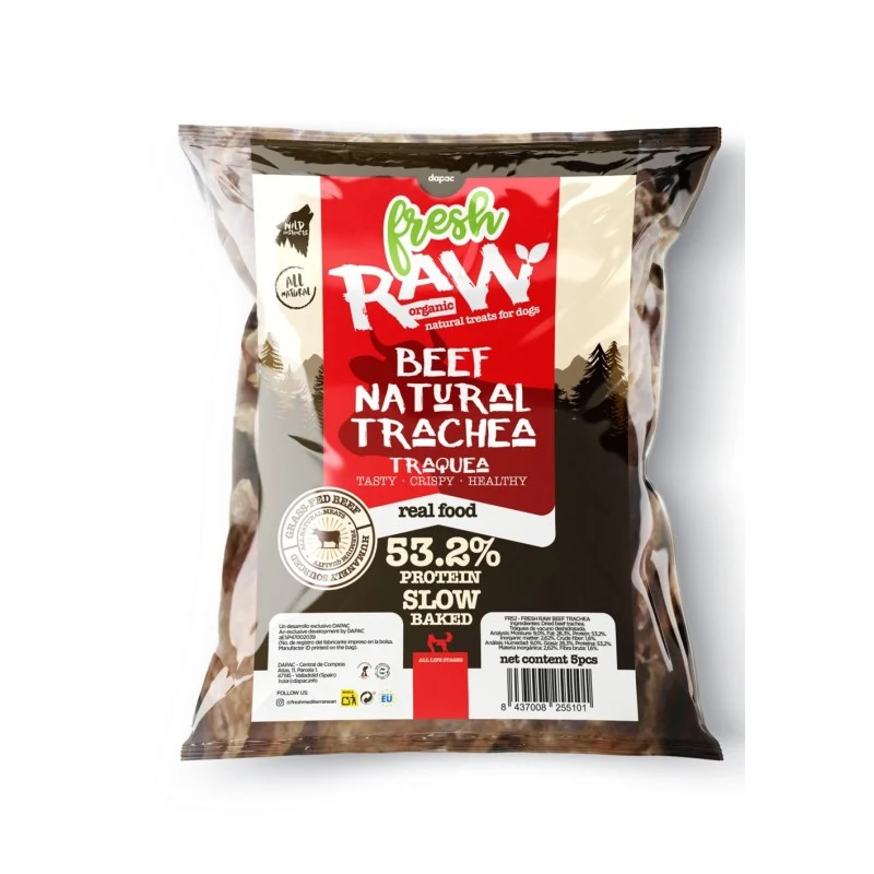 Fresh Raw Tráqueas de Ternera 400g