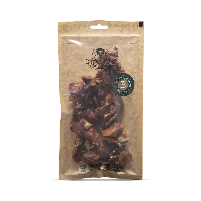 Mr.Bones Morro de Cerdo Ibérico para Perros 100g
