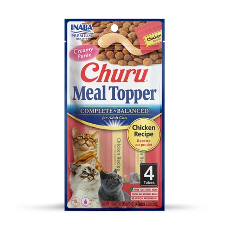 Inaba Cat Churu Meal Topper - Pollo 4x25g