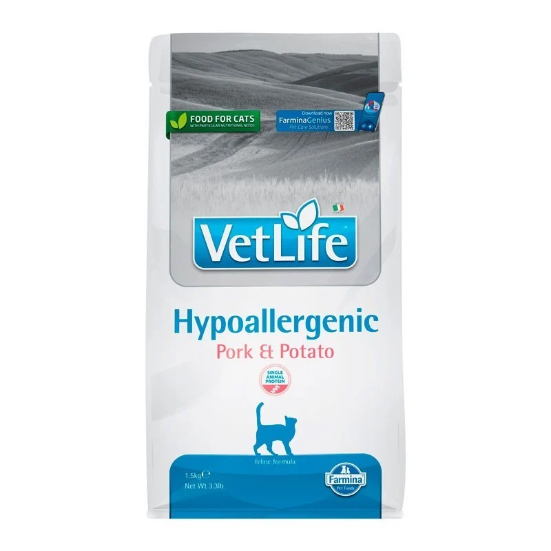 Farmina Cat VetLife Hypoallergenic Cerdo