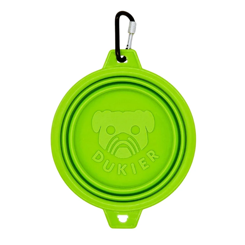 Dukier Bebedero Plegable Green para Perro
