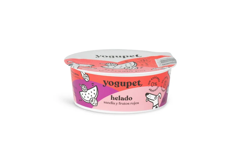 Yogupet Helado Perro/Gato Frutos Rojos 4X110Gr