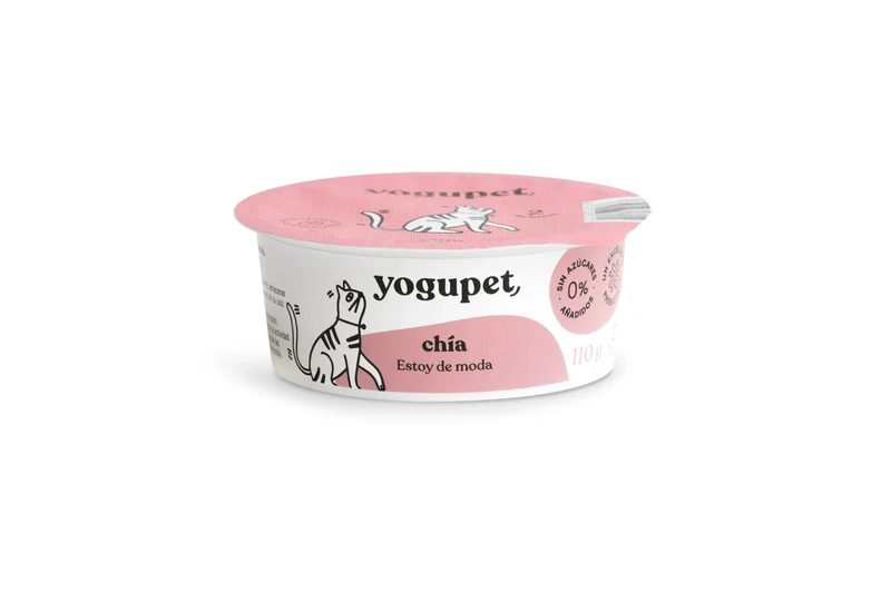 Yogupet Yogurt Clasico Gato Chia 4X110Gr