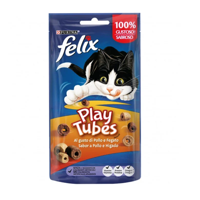 Purina Felix Play Tubes Pollo Con Hígado 50g