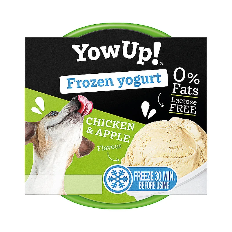 YowUP! Yogur Helado de Pollo y Manzana 110g