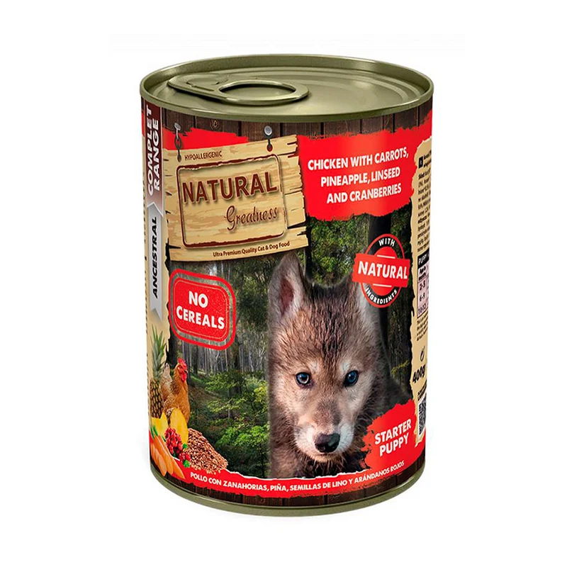 Natural Greatness dog Starter-Puppy Pollo 400g
