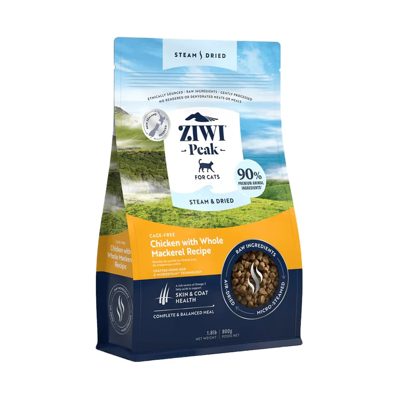 ZiwiPeak Cat Steam&Dried Chicken