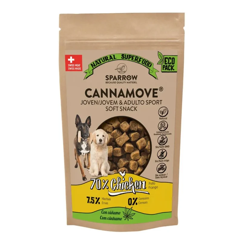 Sparrow CannaMove Snacks Young&Adult 200g