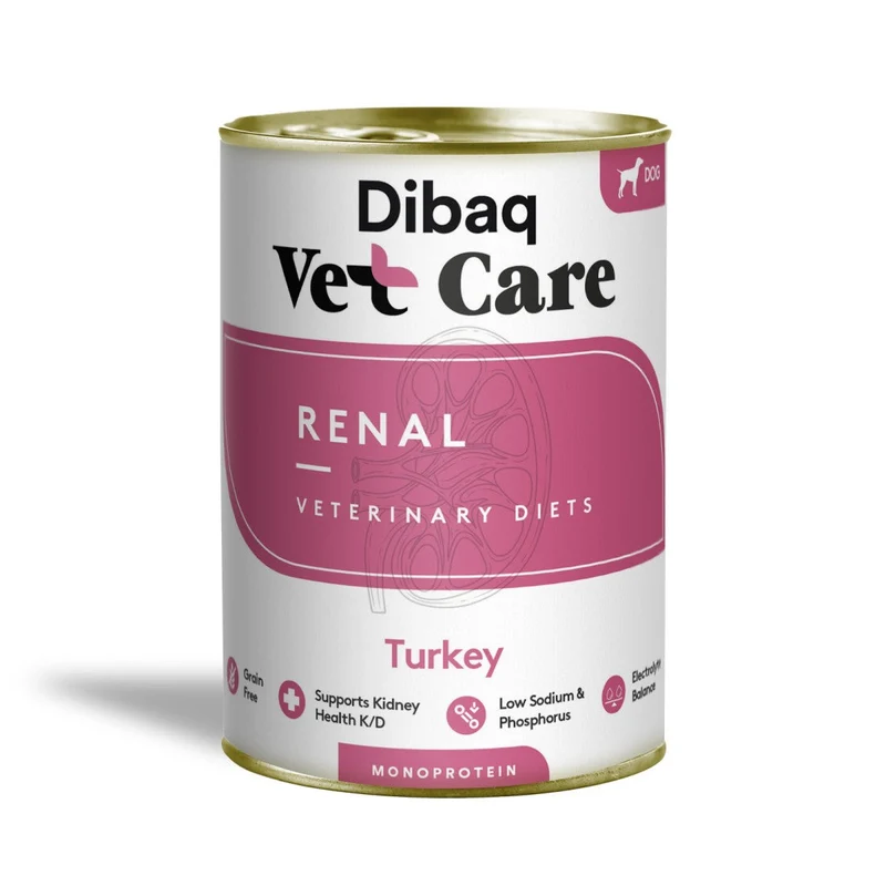 Dibaq Vet Care Renal Pavo para Perros 380g