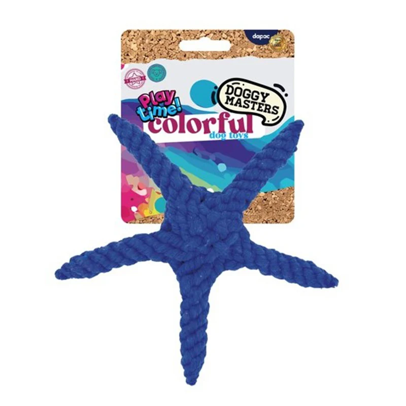 DoggyMasters Colorful Estrella Azul 20cm