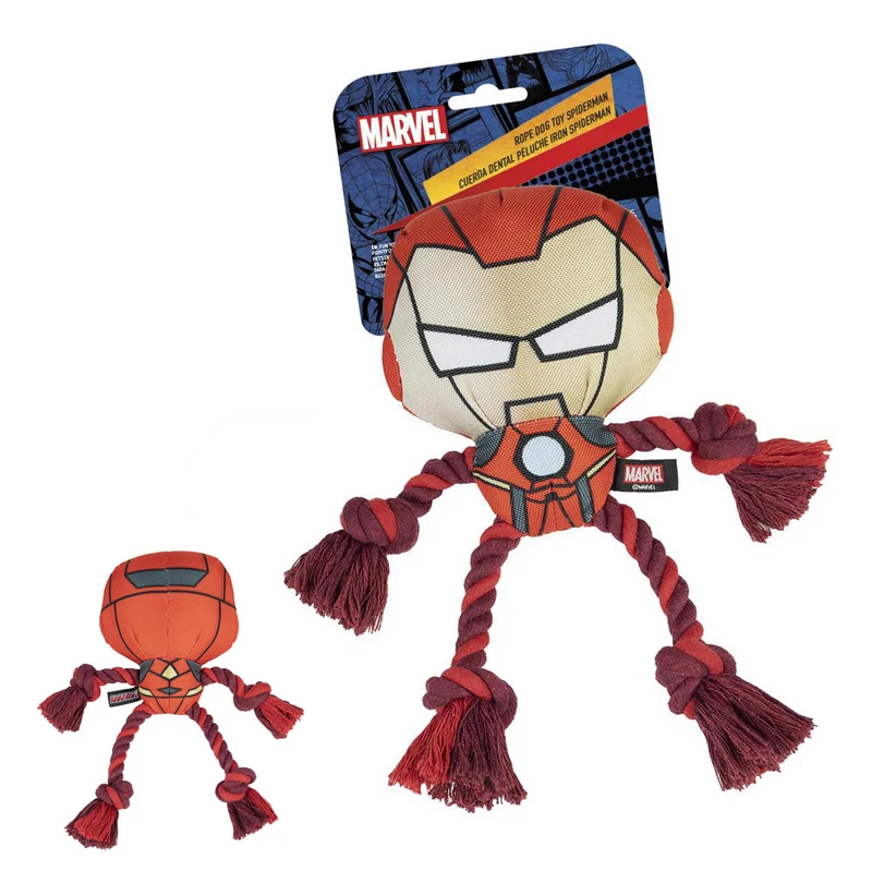 Juguete Cuerda Relleno Marvel 20x30cm.