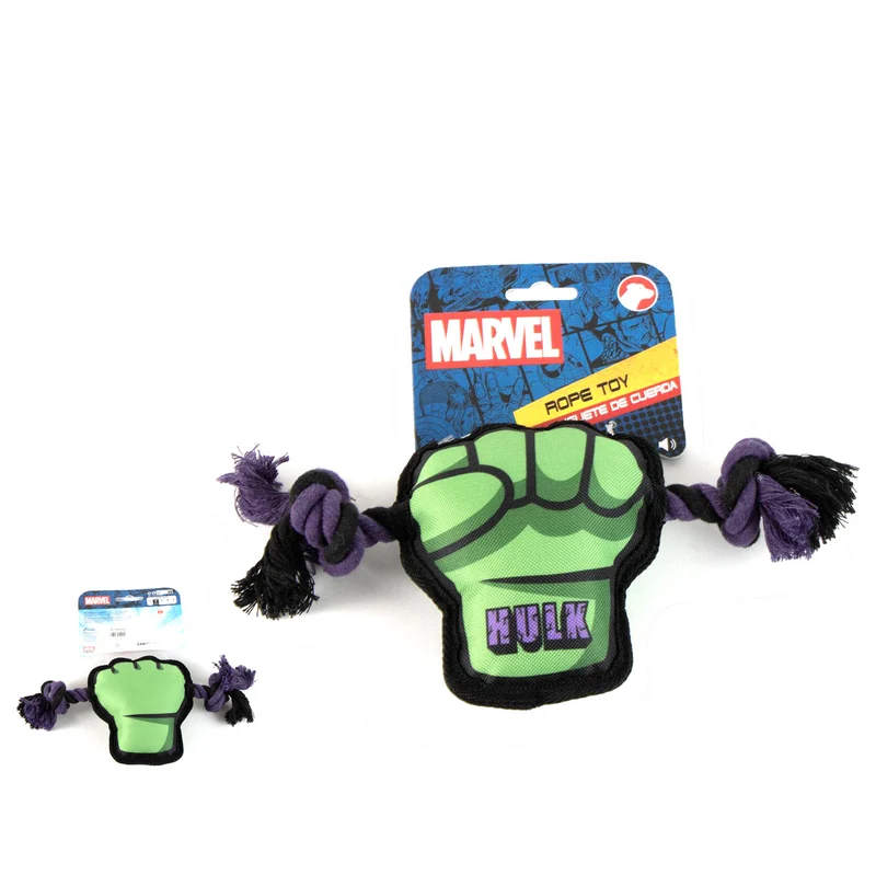 Juguete Cuerda Guantes Marvel 14x31cm.