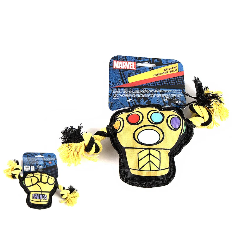 Juguete Cuerda Guantes Marvel 15x30cm.