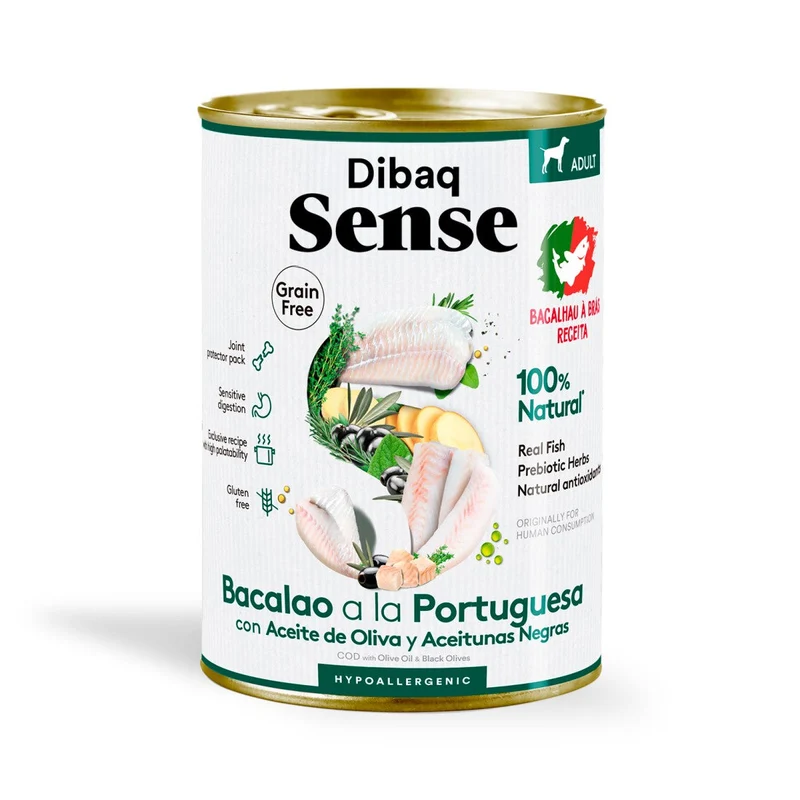 Dibaq Sense Bacalao a la Portuguesa sin Cereales 380g