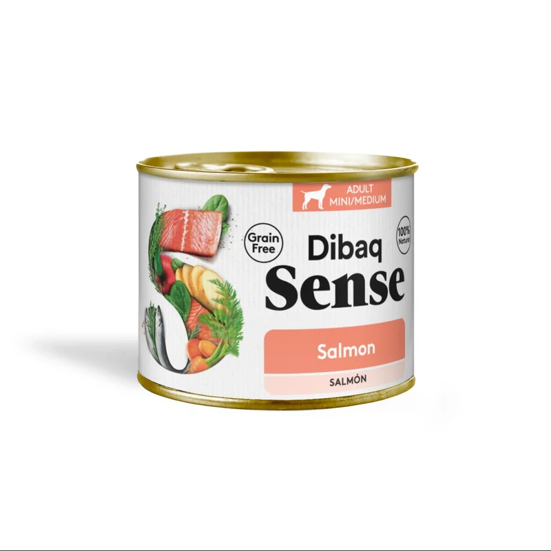 Dibaq Sense Lata Salmón sin Cereales para Perros