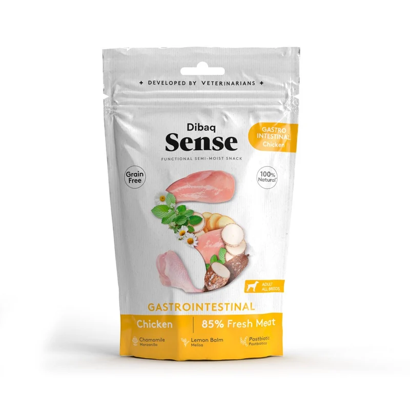 Dibaq Sense Snack Gastrointestinal Pollo para Perros 100g