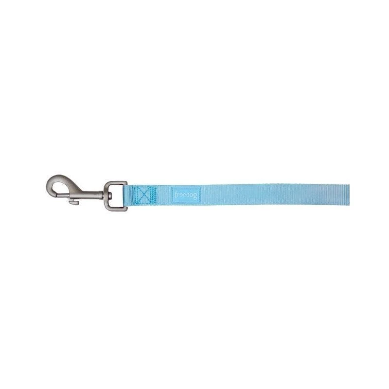 Freedog Correa Nylon Basic Azul Cielo 120cm