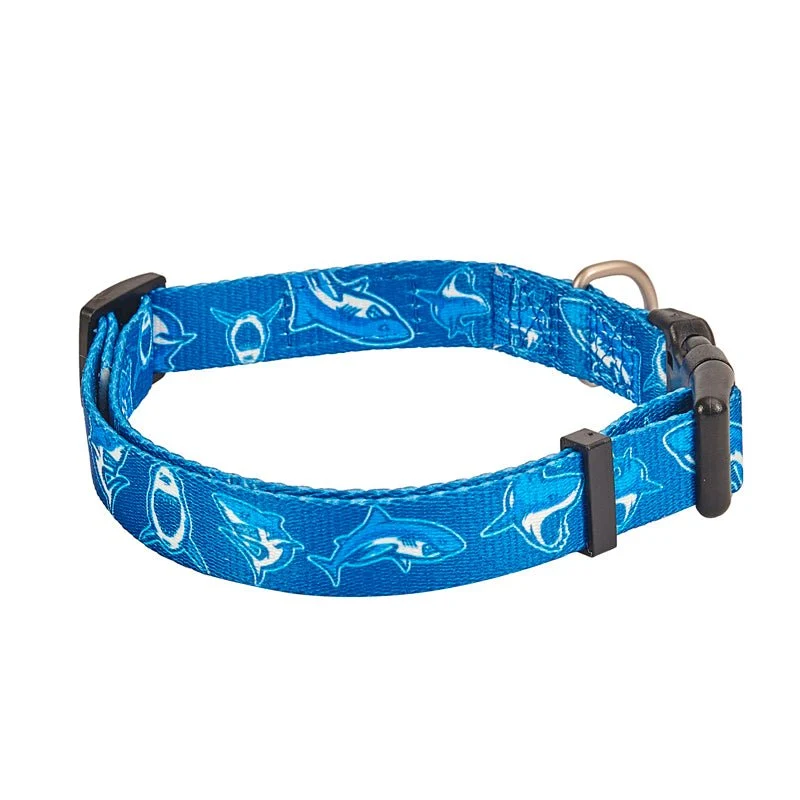 Freedog Collar Tiburones Azul 20-50cm