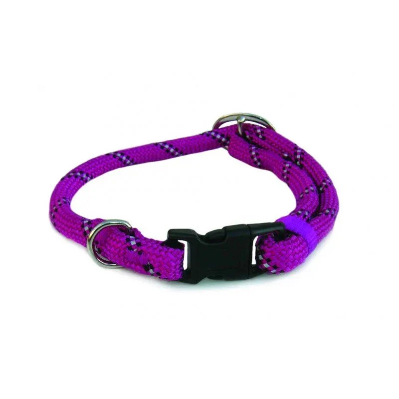 Freedog Collar Nylon Round Reflectante Hike Rosa 50cm 1 ud