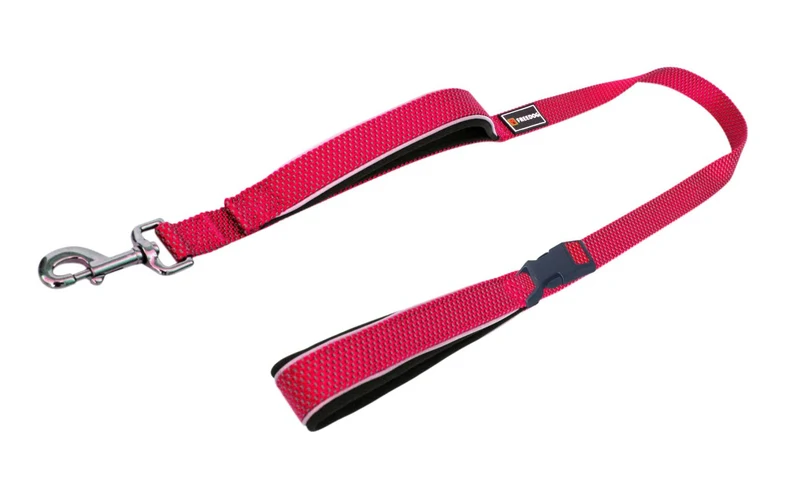 Freedog Correa Nylon Extreme Rojo 180cm