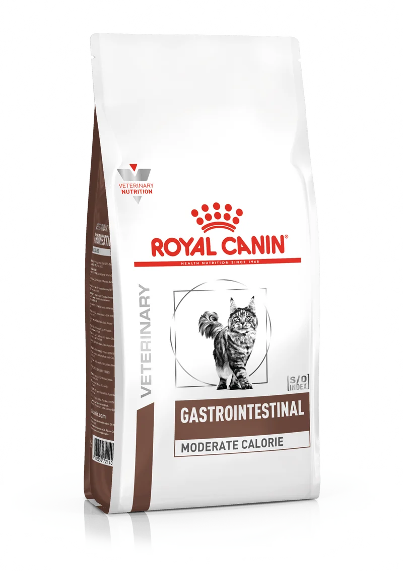 Royal Canin Veterinary Gastro Intestinal Moderate Calorie Cat 4 kg