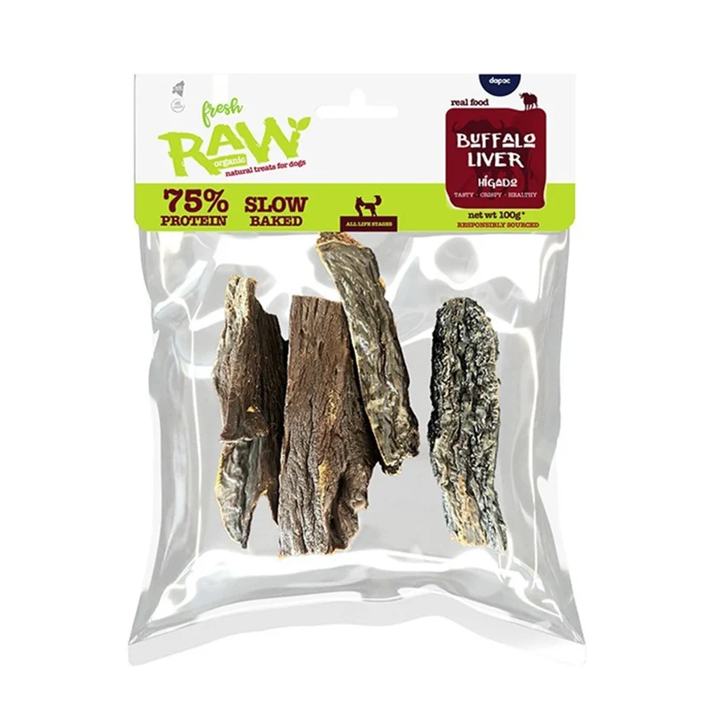 Fresh Raw Hígado de Búfalo 100g