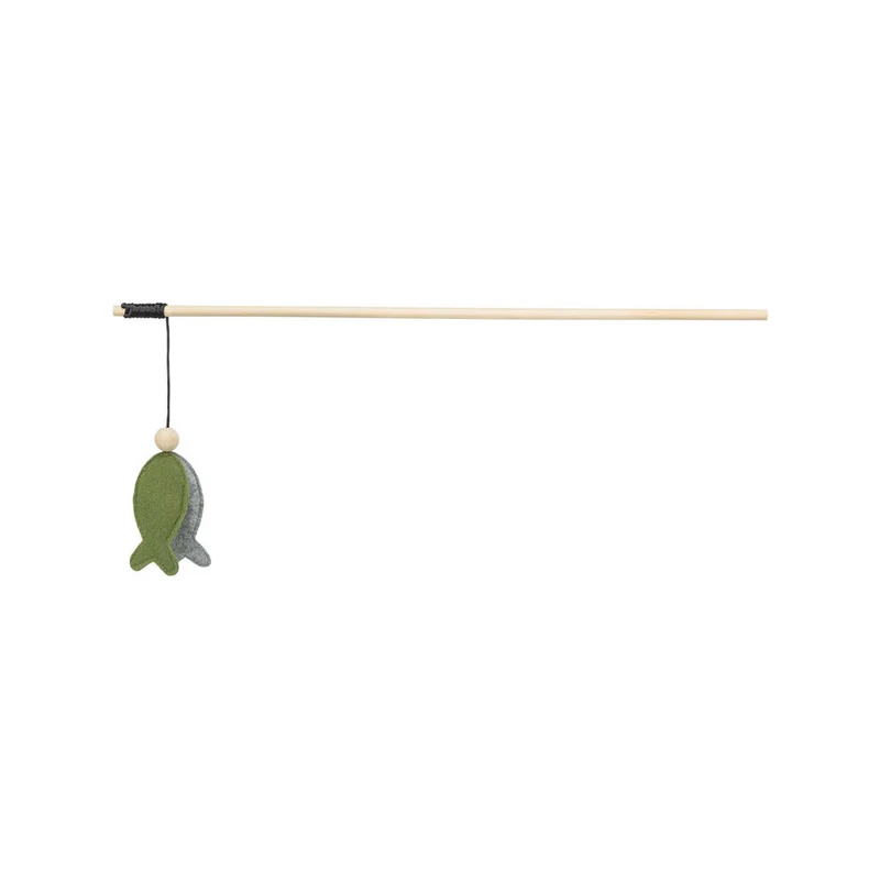 Cat toy Trixie Green Grey Fish 48 cm