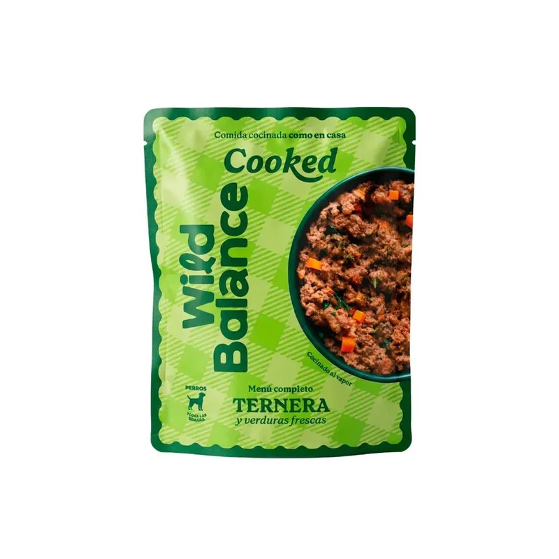 Wild Balance - Comida cocinada de ternera para perros