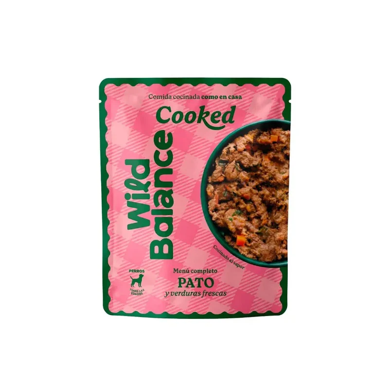 Wild Balance - Comida cocinada de pato para perros