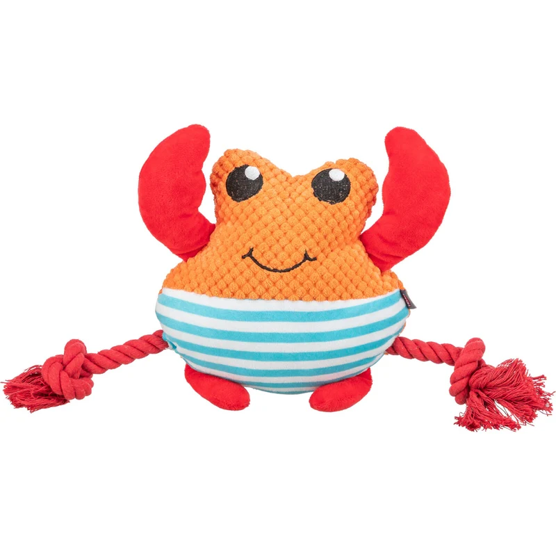 Trixie - Peluche Cangrejo con cuerdas 28 cm