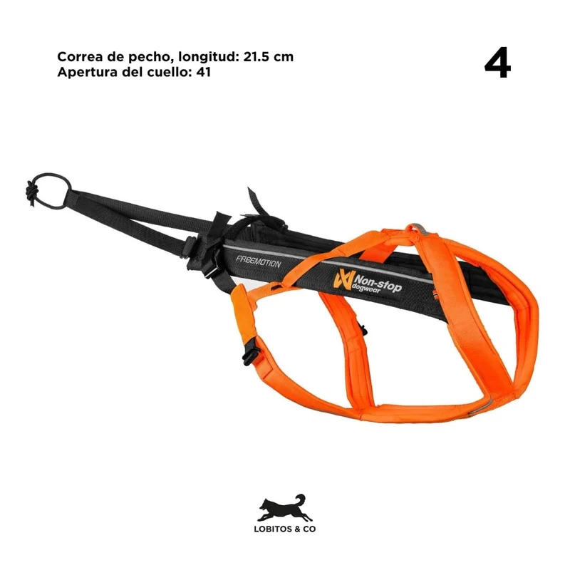 Non-Stop Freemotion Harness 5.0 Orange