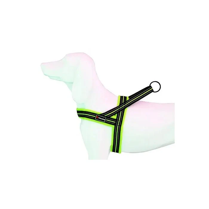 Freedog Soft-Sport Arnés para Perros Amarillo Neón M 1 ud