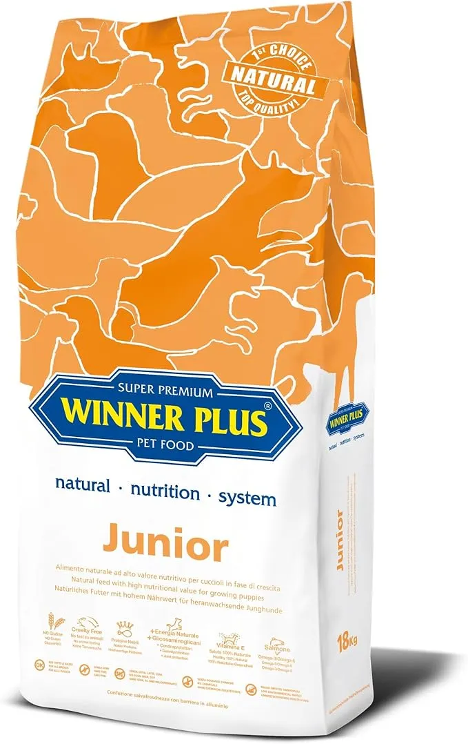Winner Plus Canine Junior Pellet 18Kg
