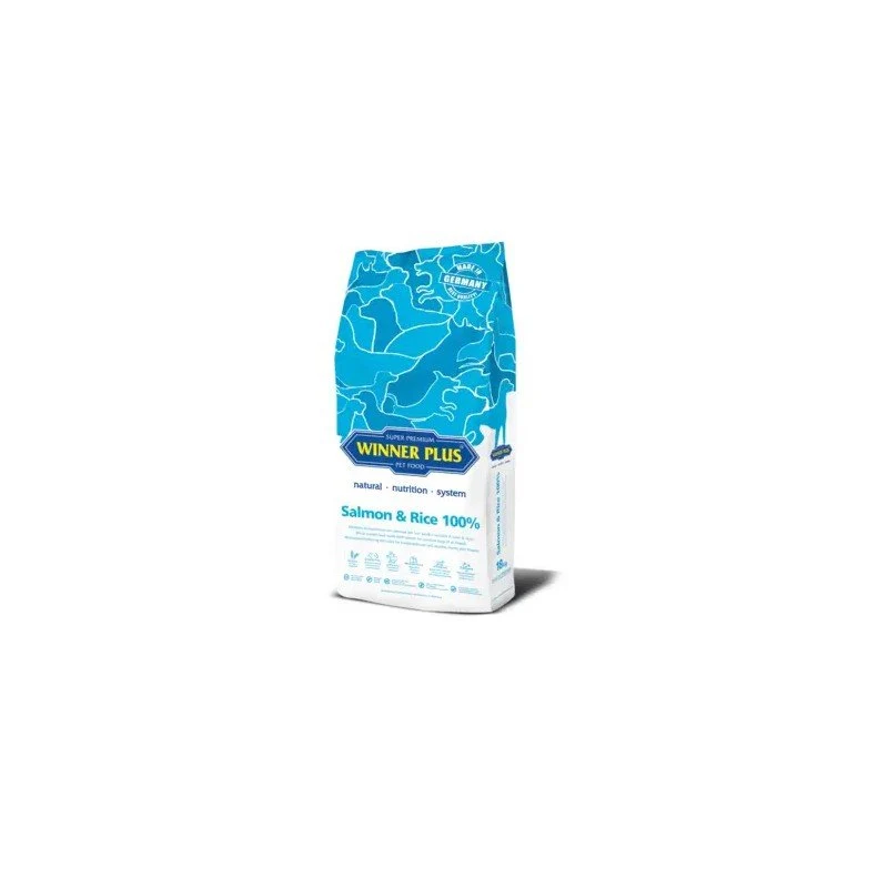 Winner Plus Canine Salmón y Arroz Pienso para Perros 12Kg