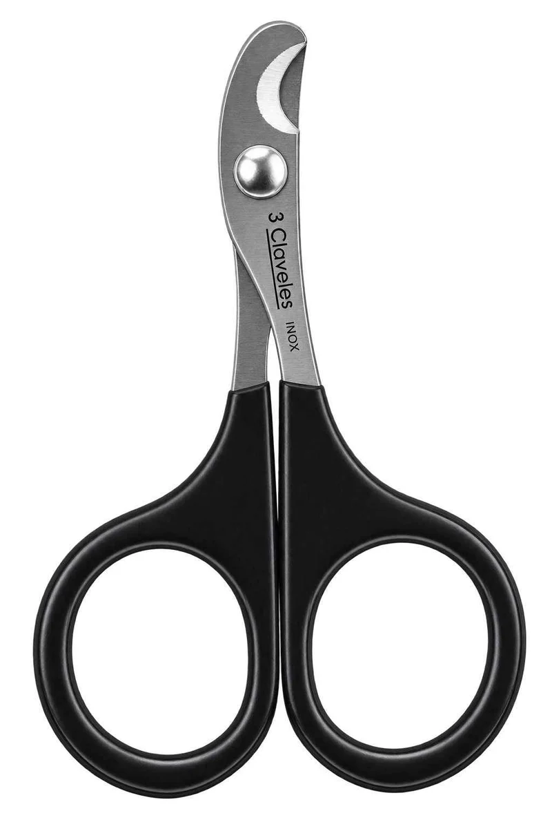3 Claveles Cortañas Inox para Gatos y Animales Pequeños 8,5cm