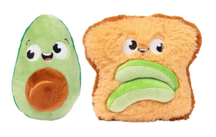 Fuzzyard - Peluche Aguacate & Tostada (2x1)