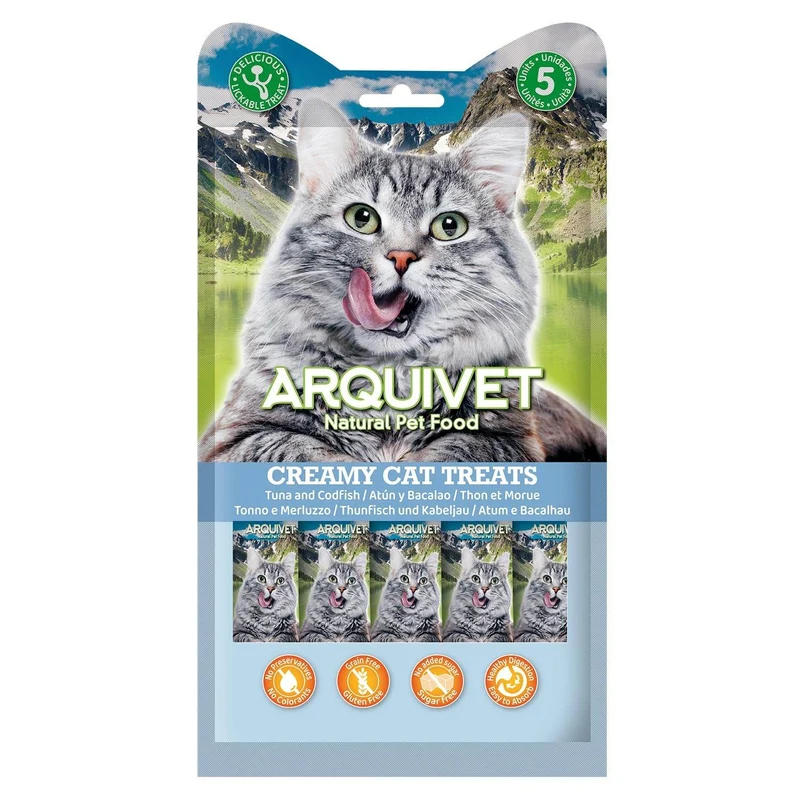 Arquivet - Snack cremoso de Atún y Bacalao