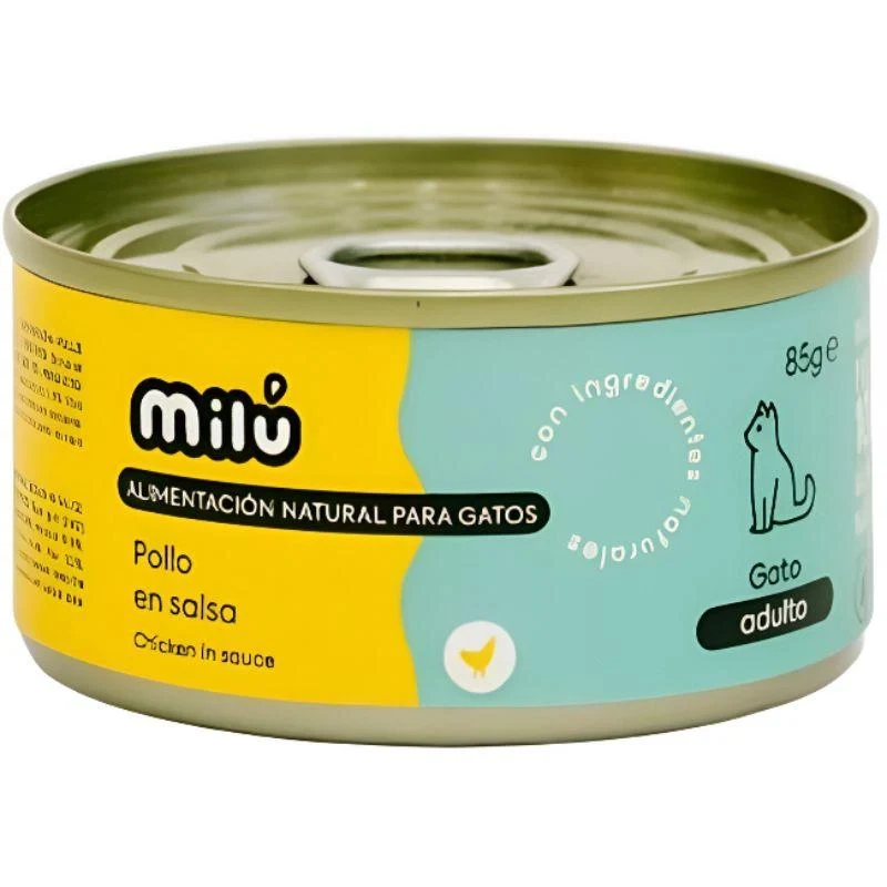 Milú gato - Filete de pollo en salsa