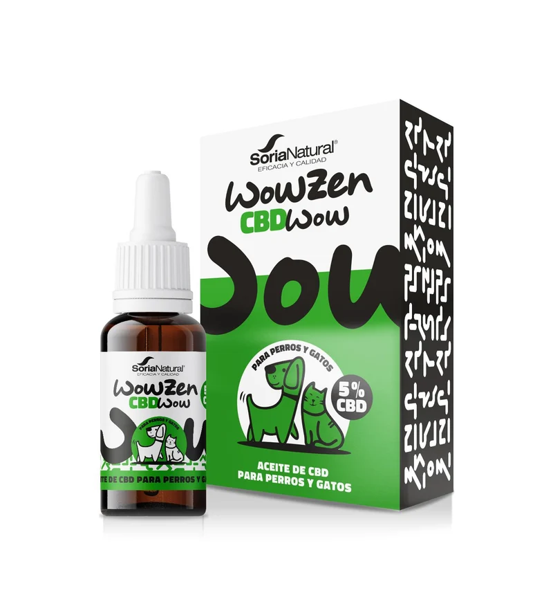 Soria Natural - Aceite CBDWOW para perros y gatos