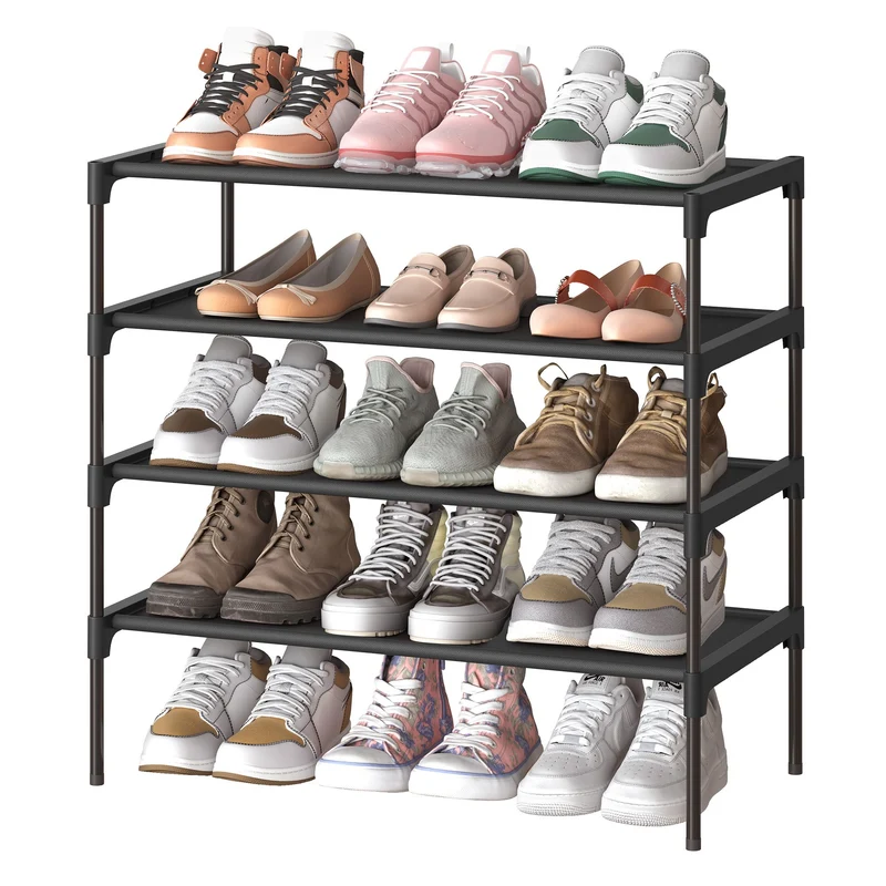 SONGMICS Zapatero de 4 niveles