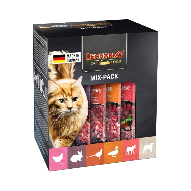 Leonardo Finest Selection Multipack para Gatos – 6 x 85g