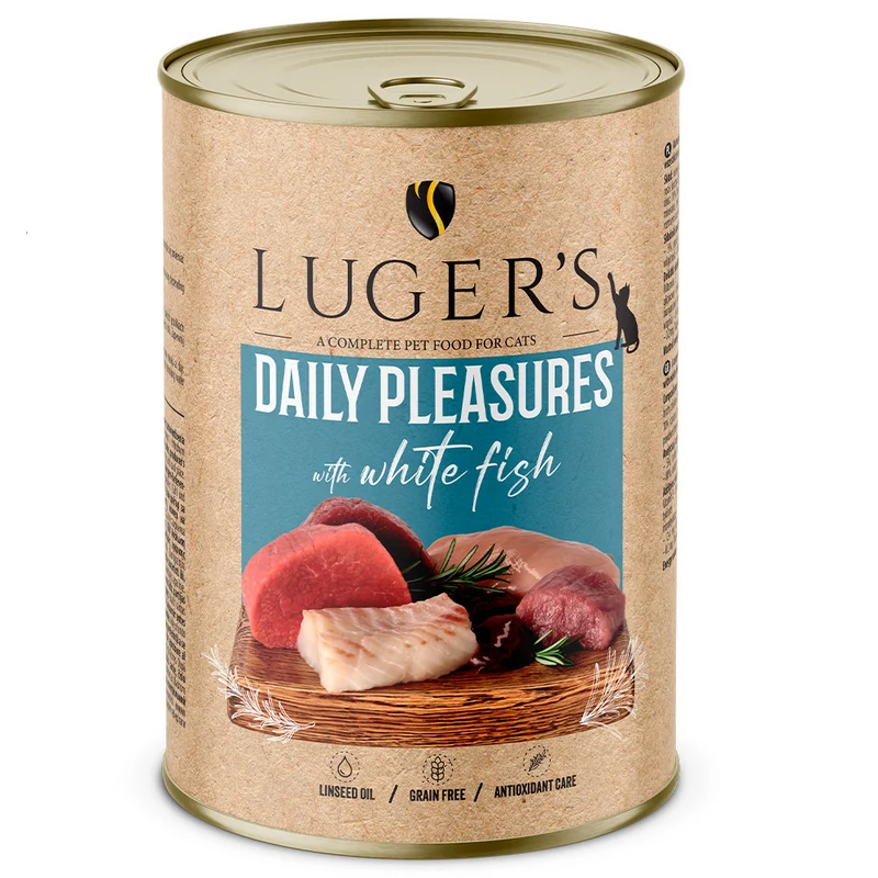 Luger's - Pescado blanco (sin vegetales) 400g