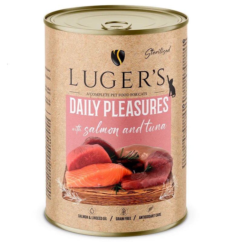 Luger's - Salmón y atún (sin vegetales) 400g
