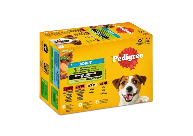 Pedigree Bolsitas Salsa Mixto 48 x 100g